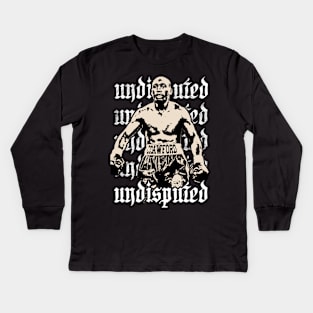 terence crawford the undisputed Kids Long Sleeve T-Shirt